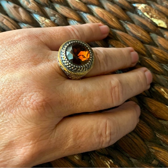 Premier Designs Brown Mink Two Toned Ring - Picture 7 of 7